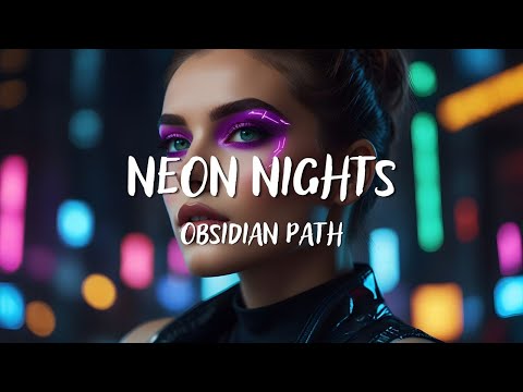 Obsidian Path - Neon Nights (Lyrics)