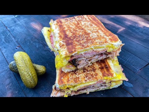 Cuban Sandwich fr scratch - Versailles Chef Movie version FOOD BUSKER | John Quilter