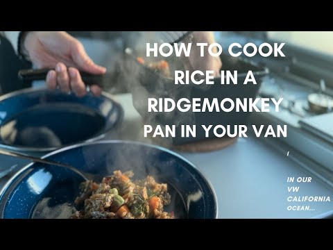 How to Cook Perfect Rice in a VW California Campervan | Ridgemonkey Pan Recipe