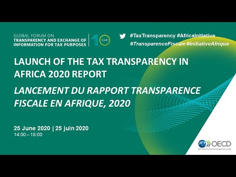 Launch event: Tax Transparency in Africa 2020