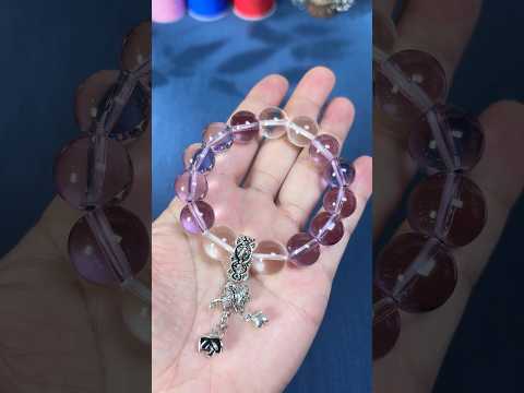 Zen adorn. Design and produce purple crystal bracelets.#diy #crystaljewelry #crystal #bracelt