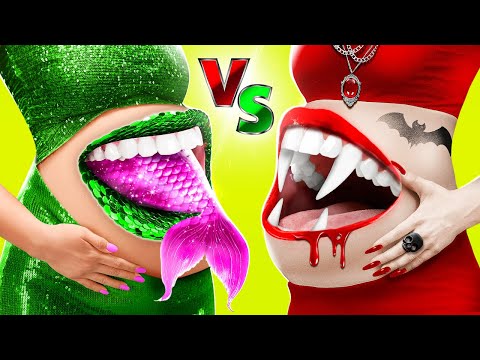 MERMAID VS VAMPIRE Pregnancy Struggles! What Happens Next is Shocking