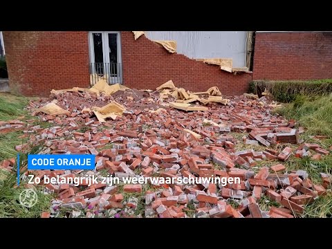 🌪️ STORM Conall in het land: zijn weerwaarschuwingen OVERDREVEN? | Hart van Nederland legt uit