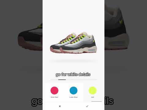 Did you know you could make the OG Air Max 95 Neon on Nike!? #nike #sneakerhead #airmax #sneakers