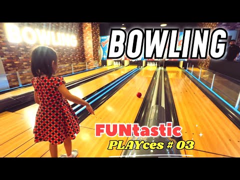 Playing BOWLING | TIME ZONE | FUNtastic PLAYces #03 | Jonah Xplorer