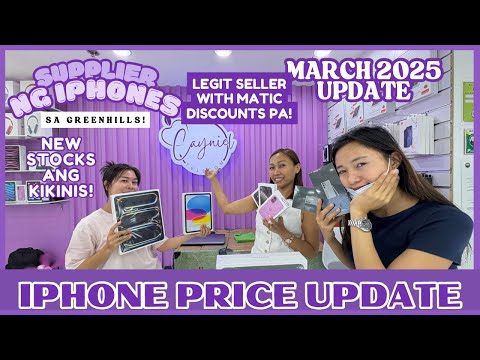 IPHONE FULL PRICE UPDATE DITO SA LEGIT SELLER SA GREENHILLS! MATIC DISCOUNTS, WITH INSTALLMENT BASIS