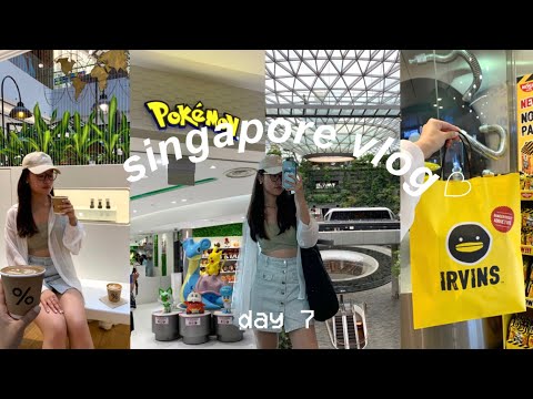 singapore vlog (day 7)| jewel changi 💎| arabica coffee ☕️ | saying goodbye to singapore🛫