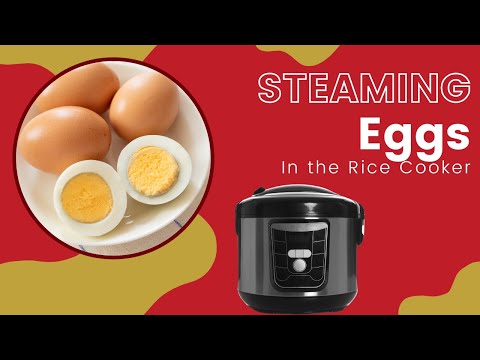 Steaming Eggs in Rice Cooker Eggs Salad