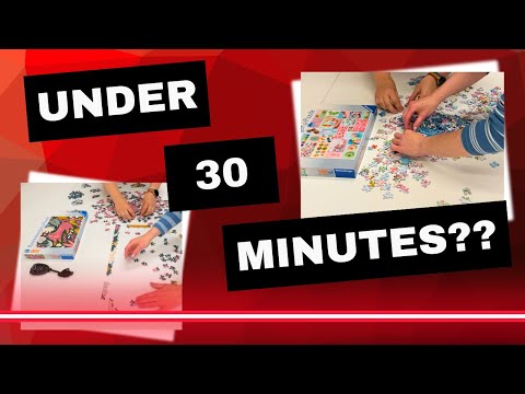 UNDER 30 MINUTES?? Quick Pairs Speed Puzzling Update #puzzle #jigsawpuzzle