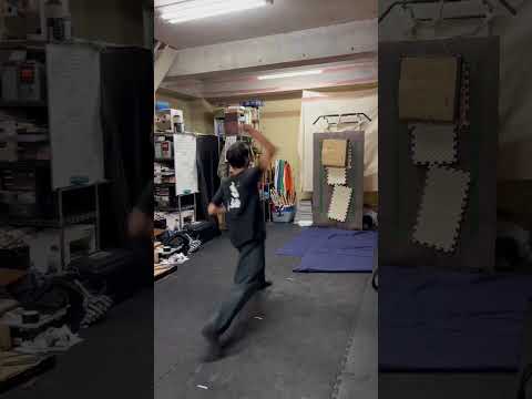 棒手裏剣稽古会　大型手裏剣で遊ぶ  Bo shuriken