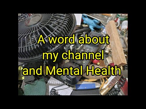 (1503) A Word about My Channel and Mental Health