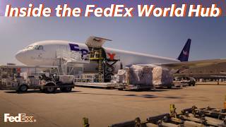 Inside the FedEx World Hub: Busiest Airport at Night | Behind the Scenes