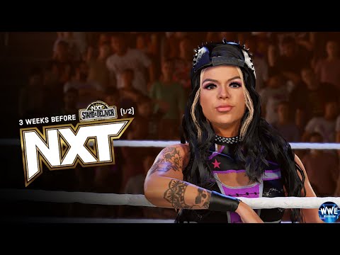 WWE 2k24 TUESDAY NIGHT NXT; 3 WEEKS BEFORE NXT STAND&DELIVER (1/2)