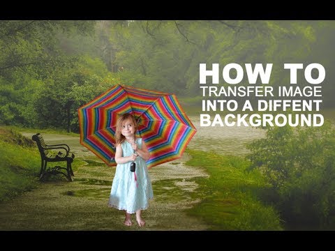 Quick Tutorial l How to Transfer  Background l Adobe Photoshop cs 6