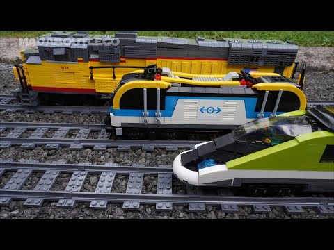 LEGO Trains and Union Pacific Speed Test.