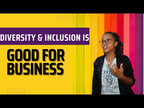 Diversity and Inclusion is Good for Business - Professional Speaker Kgadi Mmanakana