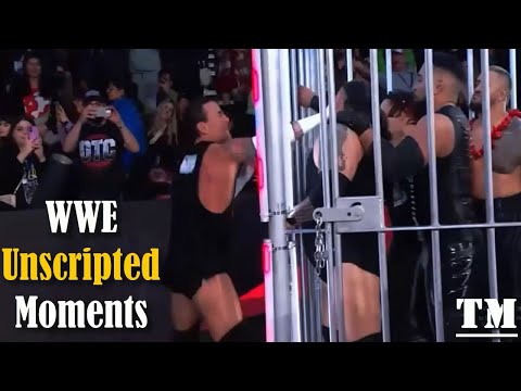 WWE Top 25 Shocking Unscripted Moments