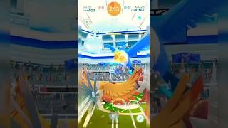 Articuno ❄️ hitting Hard In raid Battle ☠️ ! Raid Battle 💥 @Pokemongo01 #shorts #raidbattle