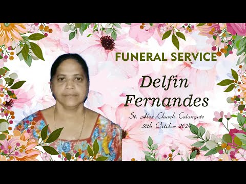 Final Journey of Delfin Fernandes -St. Alex Calangute - 30th October 2024