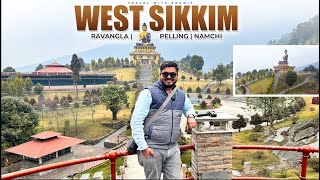 GANGTOK to PELLING Road Trip | Namchi Chardham | Pelling Tour | Buddha Park | Sikkim Series #4