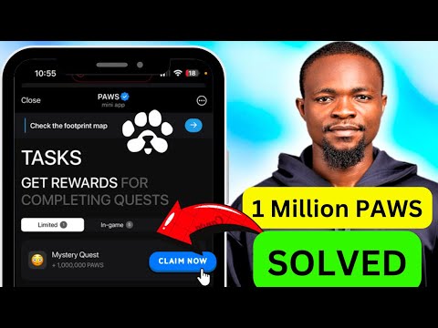 ✅ SOLVED - 1 Million PAWS Mystery Quest - DO THIS FAST To UNLOCK (+1,000,000 PAWS)