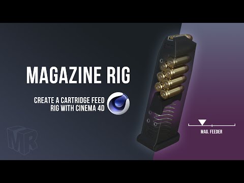 Create a Handgun Magazine Rig with Cinema 4D