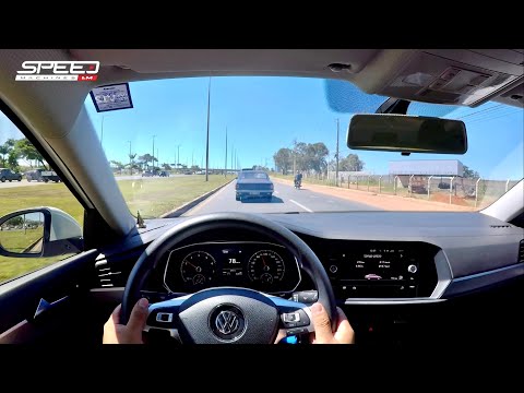 ACELERANDO O JETTA 250 TSI 2019 - VOLKSWAGEN POV TEST DRIVE