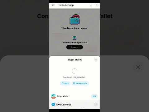 How to Connect Your Bitget Wallet to ToMarket (Step by Step)