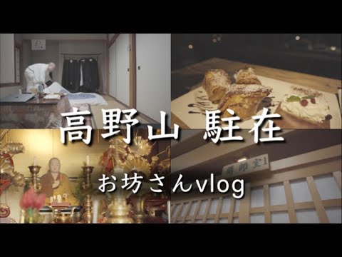 お坊さんが高野山に行った時の映像　お坊さんvlog