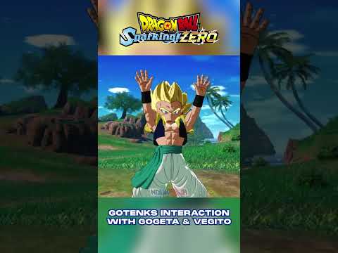 Gotenks Interact with Gogeta & Vegito | Dragon Ball Sparking! Zero