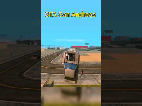 KILLER CAR JUMP GTA SAN ANDREAS #gtasanandreas #shorts