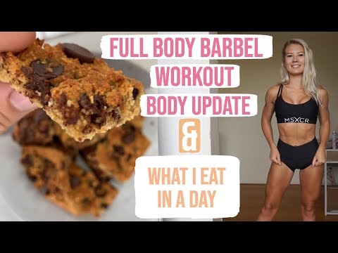 FULL BODY WORKOUT || Booty Focus & What I Eat In a Day!