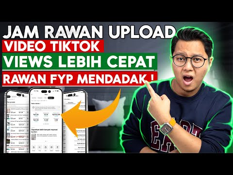 VIEWS LEBIH CEPET NAIK DI TIKTOK KALAU UPLOAD DI JAM RAWAN FYP INI, PASTIKAN KALIAN TAU, 1 JUTA/HARI