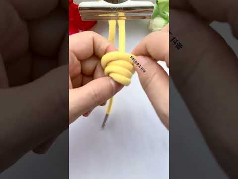 How to tie a trouser string in a fancy way. Simple and convenient. How to tie a trouser string i