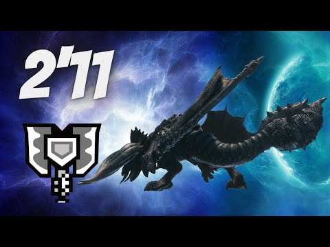 MHW Iceborne Black Diablos 2'11 Charge Blade