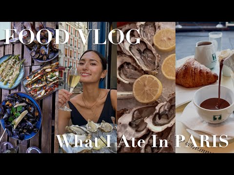 【FOOD VLOG】美食の国フランスで食べたもの🇫🇷🥐 // What I Ate In Paris