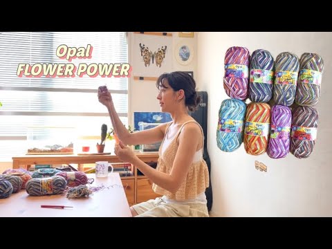 🌷Opal FLOWER POWER🌼 ８玉全色紹介♪