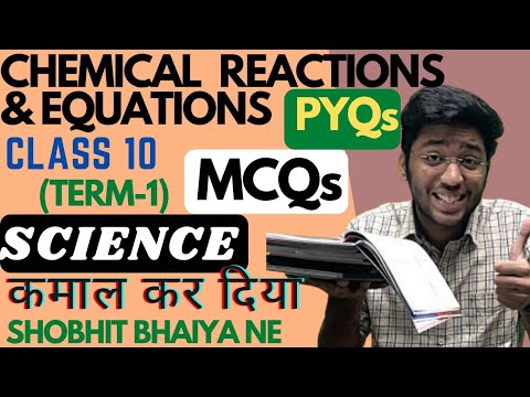 Chapter 1 All PYQs  MCQs | Chemical Reactions and Equations Class 10 | Fraz Khan @ShobhitNirwan