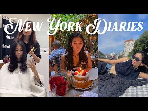 NEW YORK DIARIES | surprise celebration, new haircut, first Black Pink concert & chill weekend in SF