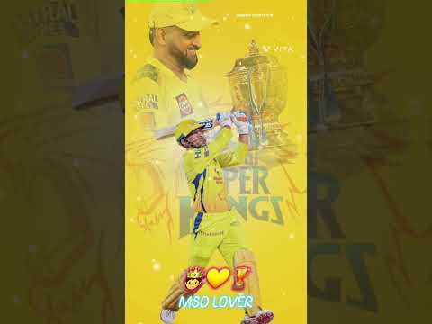 Csk Fan WhatsApp Stutas❤️ |MS Dhoni Fan WhatsApp Stutas 💛