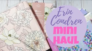 *New* Erin Condren Haul feat Flora A5 agenda & Softbound planner