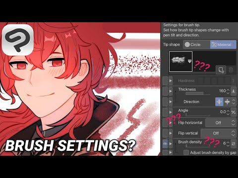 Guide to Clip Studio Paint Brush Settings