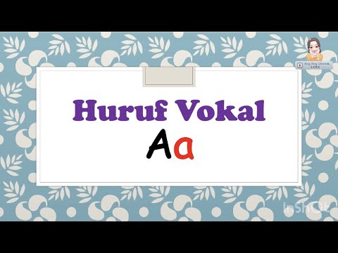 Suku Kata- Huruf Vokal A | Bahasa Melayu | Prasekolah