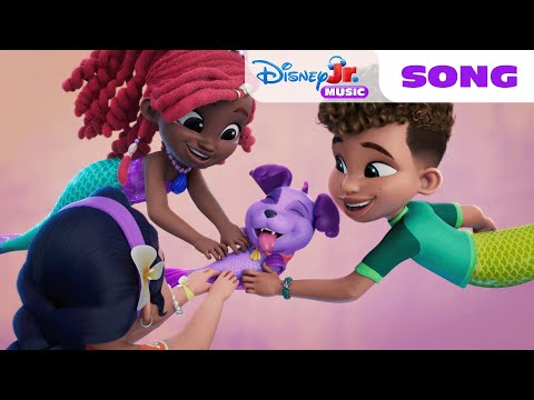 Disney Jr.’s Ariel "Puppy Dog" Song 🎶 | The Little Mermaid 🧜🏾‍♀️ |  @disneyjr