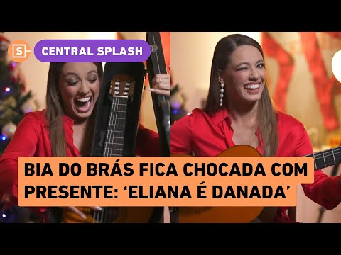 Bia do Brás fica eufórica ao ganhar presente da Eliana no Fantásico, Dantinhas e Saryne REAGEM!