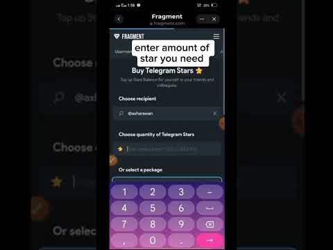 How to buy telegram star ⭐ with Ton how to get telegram star cheaper #telegramstar