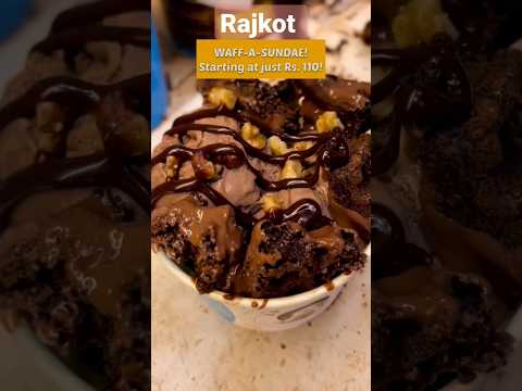 Choco waffles || Rajkot || tag someone who loves chocolate like me || The Awesome Girl