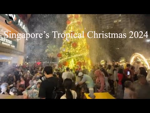 Singapore’s Tropical Christmas 2024: Festive Lights and Snowy Dreams @Tanglin 新加坡热带圣诞奇景：节日灯光与雪境梦