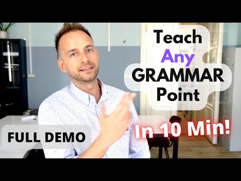 Teach Any English Grammar Point In 10 Minutes