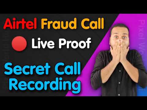 Airtel Froud Call | 🔴 airtel live Froud Call recording | spam call recording for airtel | alert Call